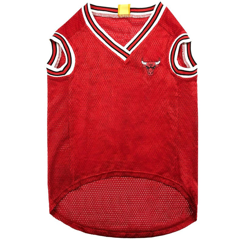 Pets First NBA CHICAGO BULLS DOG Jersey, Medium - Tank Top Basketball Pet Jersey - Image 2